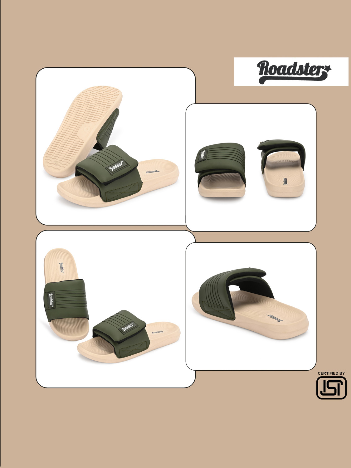 Image of Roadster Men Soft Comfortable Trendy Chappal Casual Lightweight Men Slippers for Daily Wear Slides