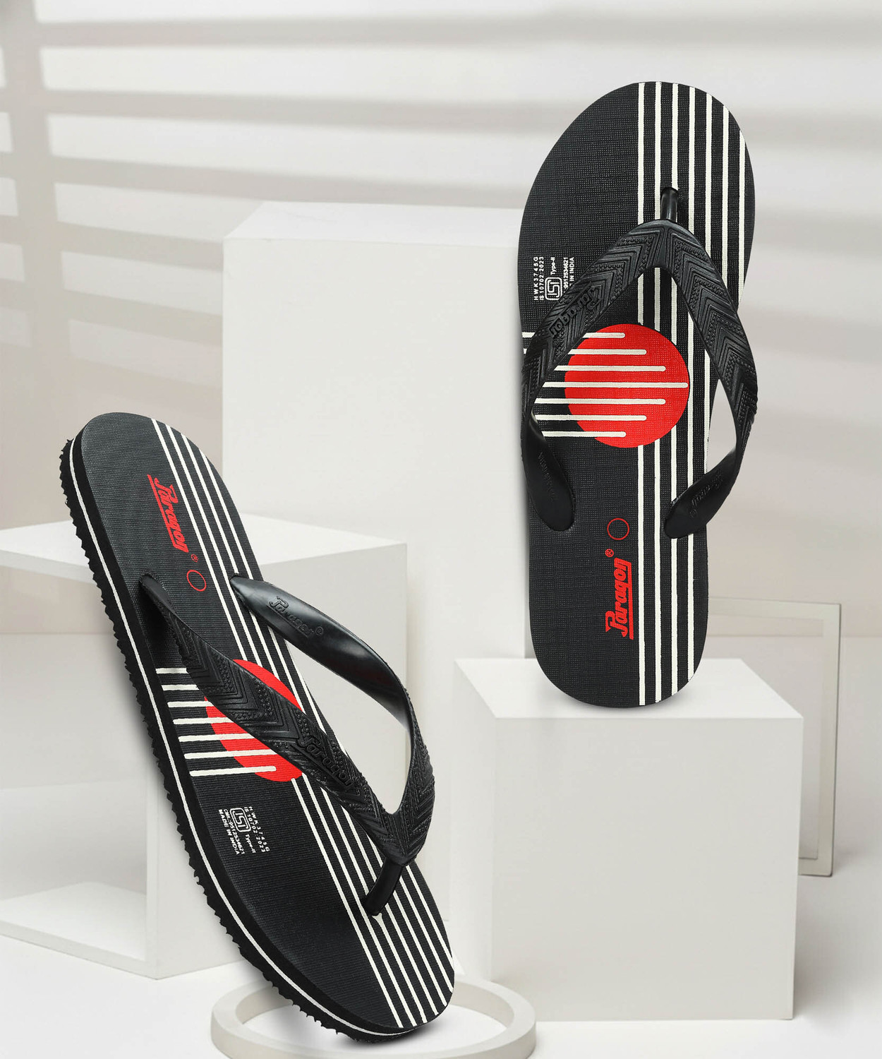Image of Paragon Men Slippers (Black, 10)