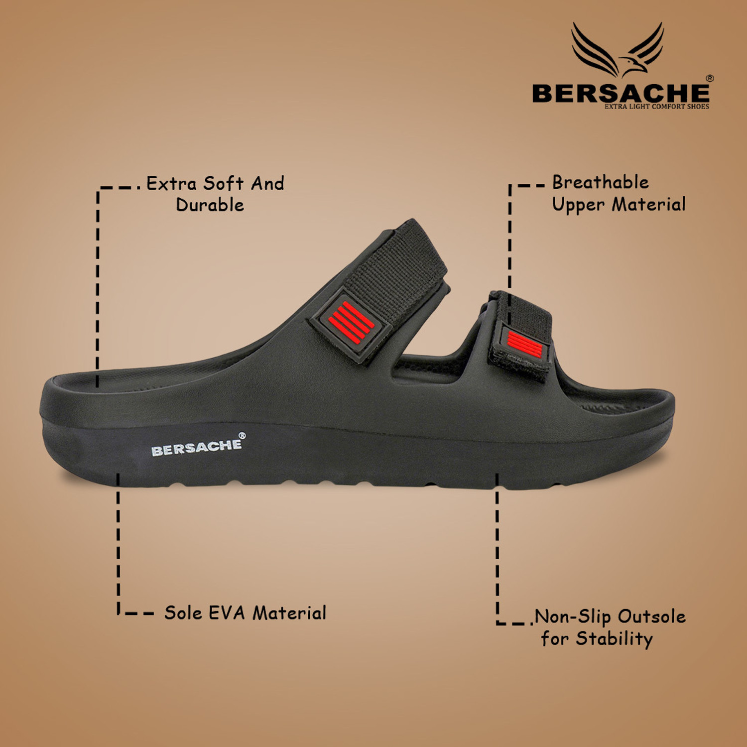 Image of BERSACHE Men Slides