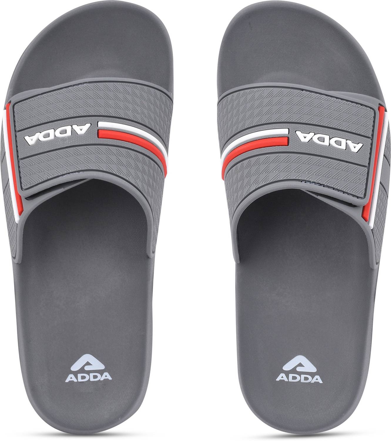 Adda Men Gray Slides - Image 3