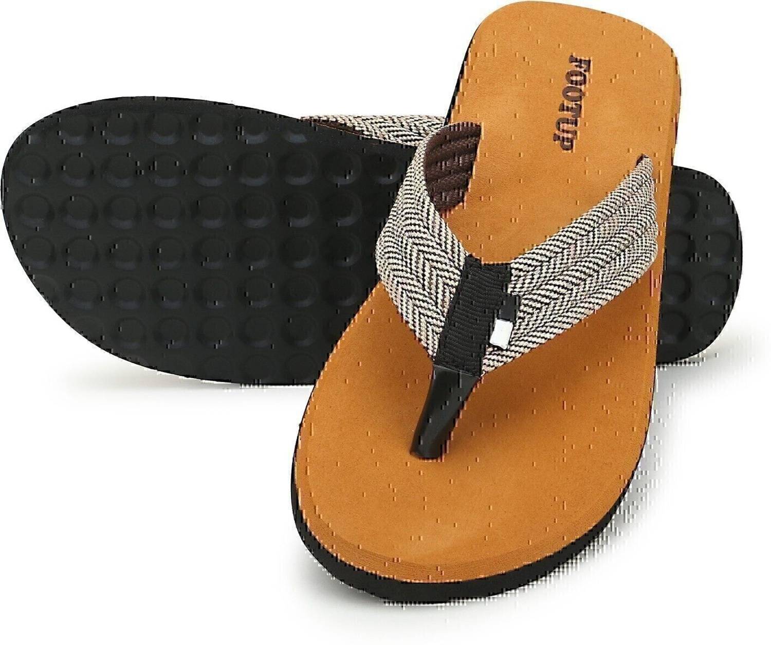Footup 3 Pair Comfortable|Ultra-Light|Stylish and Trendy|Flip Flops for Men Men Slippers - Image 2