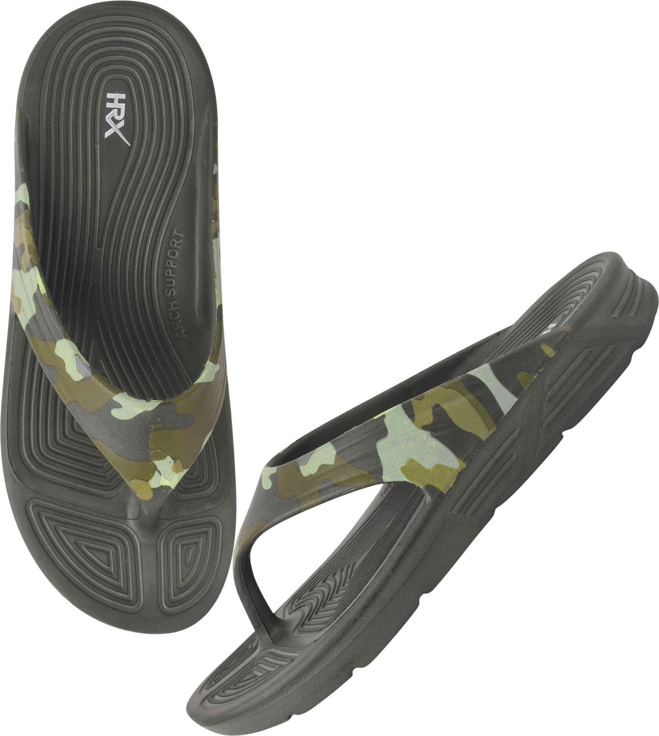 Image of HRX by Hrithik Roshan Men Flip Flops