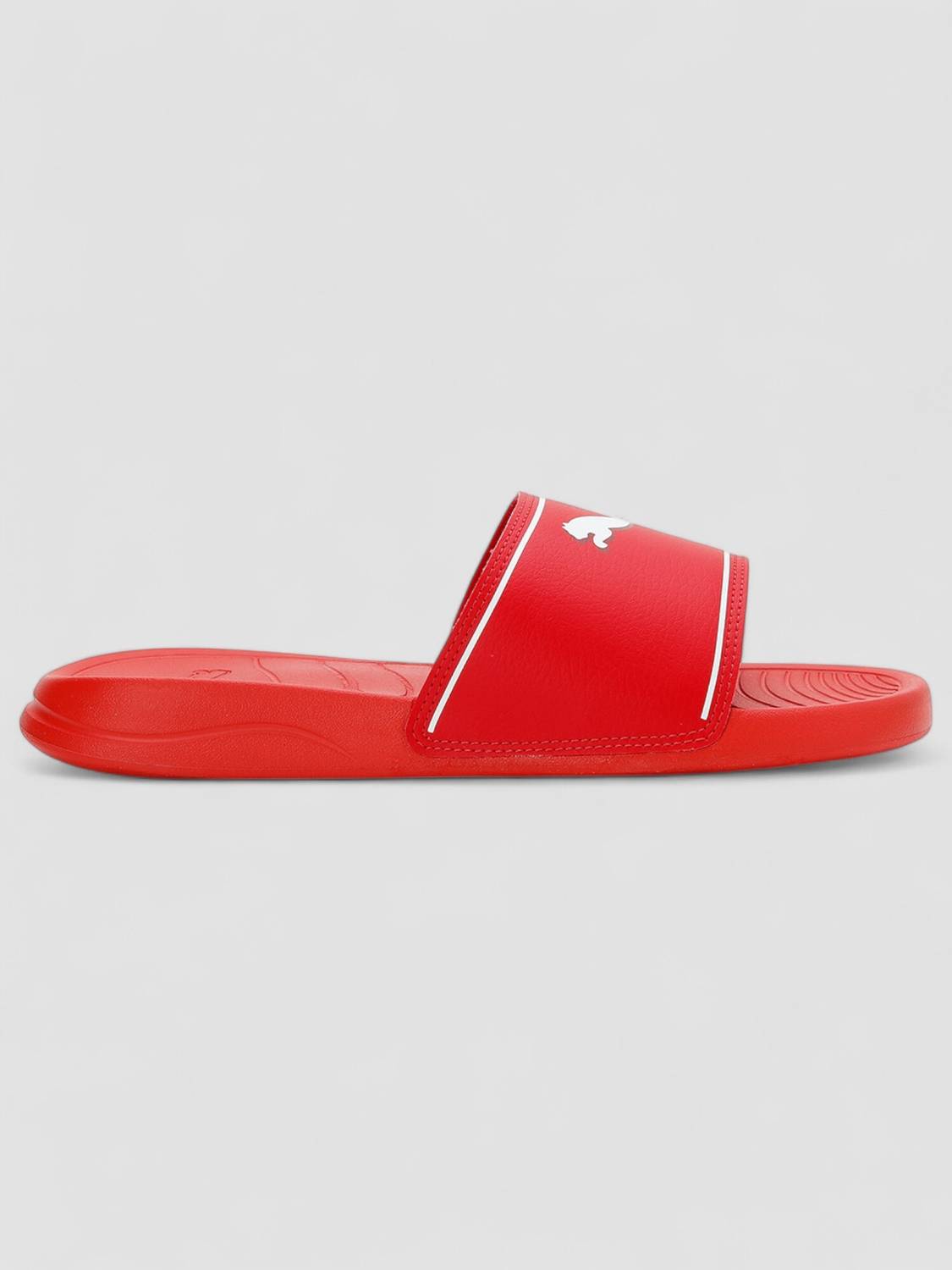 PUMA Men Marine Slides Red - Image 2