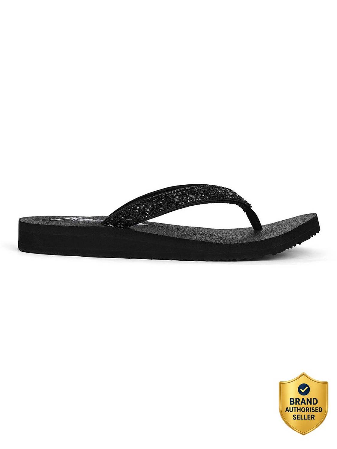 【×TANGRAM】MOCK NECK EFFLORESCENCE Skechers Women MEDITATION Slippers - Buy Skechers Women MEDITATION