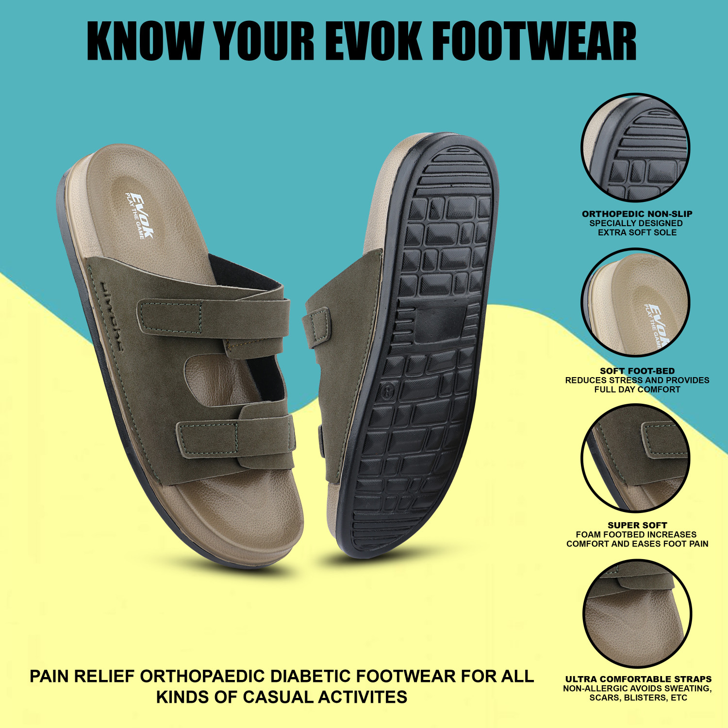Image of EVOK Men Slippers