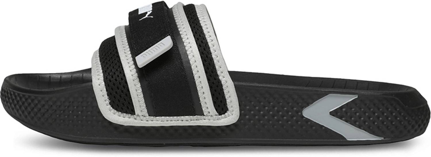 PUMA Men Black Slides - Image 3