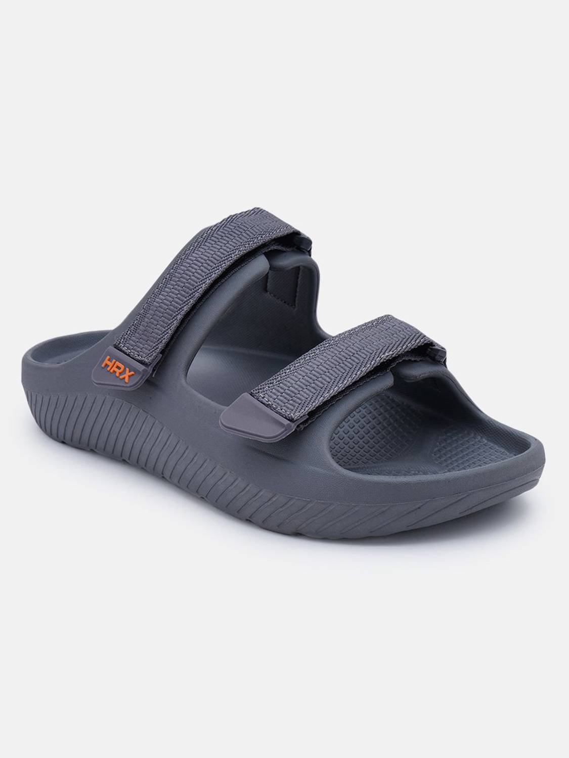 HRX by Hrithik Roshan Men Gray Slippers - Image 3