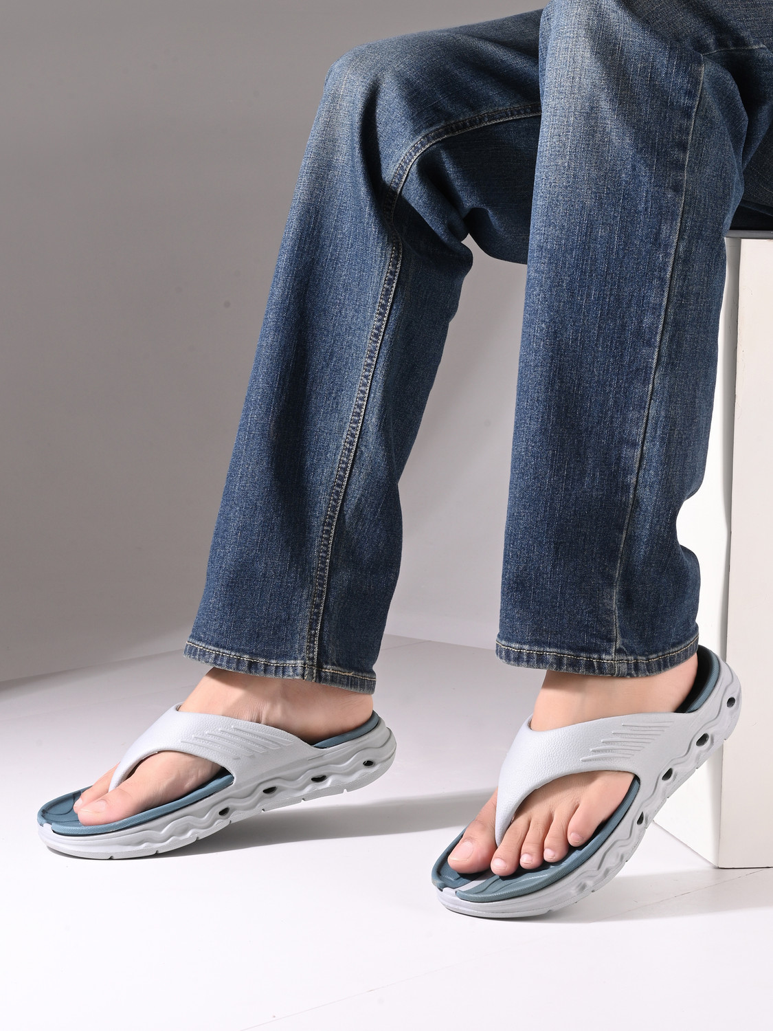 Image of Doctor Health Super Soft Men Soft Footbed|Lightweight|Anti-Slip|Comfort|Flexible Sole|Daily Use Slippers
