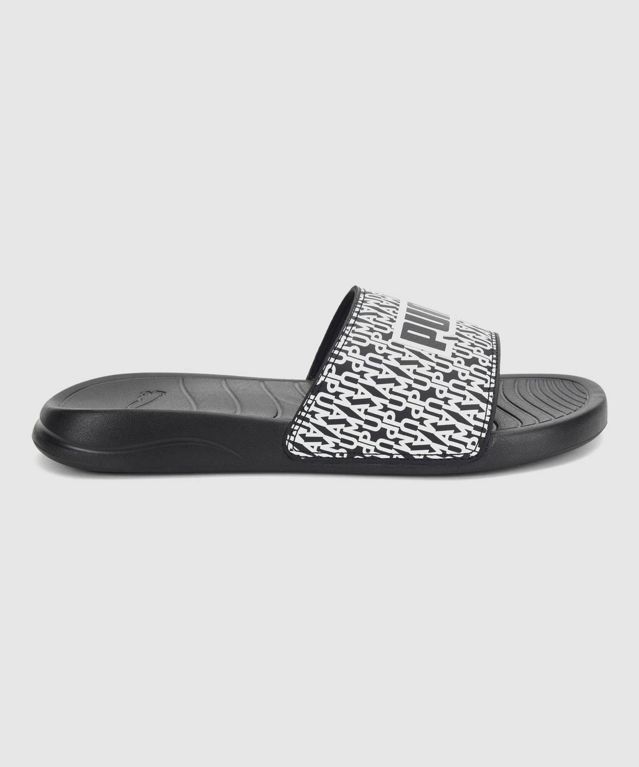 PUMA Men Popcat 20 Mono RES Slides Black - Image 4
