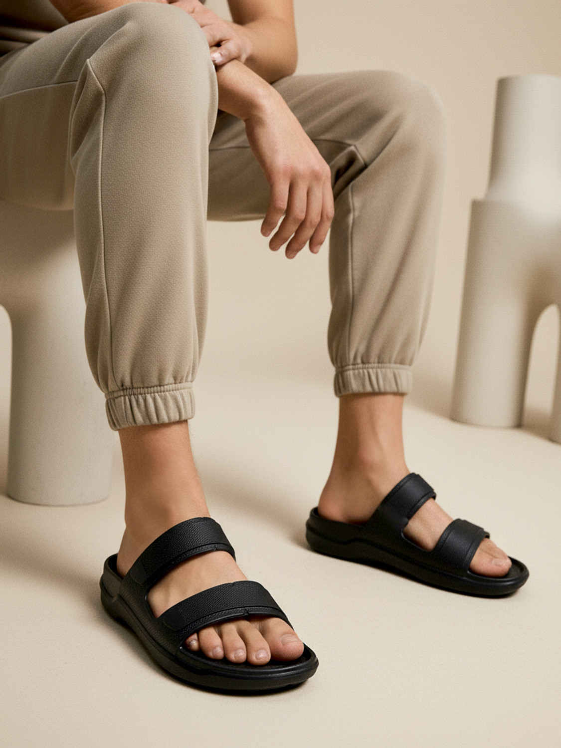 Image of CARLTON LONDON Men Flip Flops