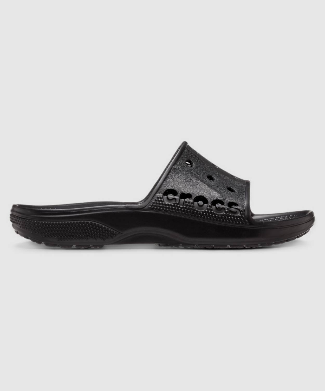 CROCS Unisex Baya II Slides Black - Image 2