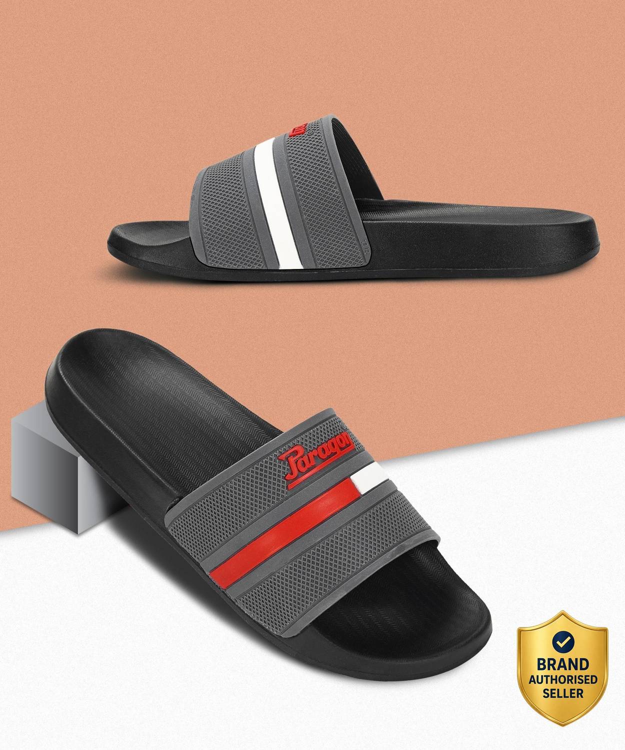 Paragon Men Slides Lightweight Slipper - Image 1