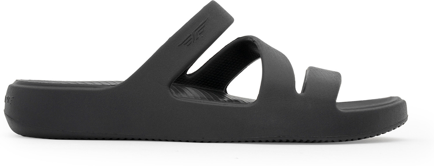 Image of RED TAPE Women Slides (Black, 6)