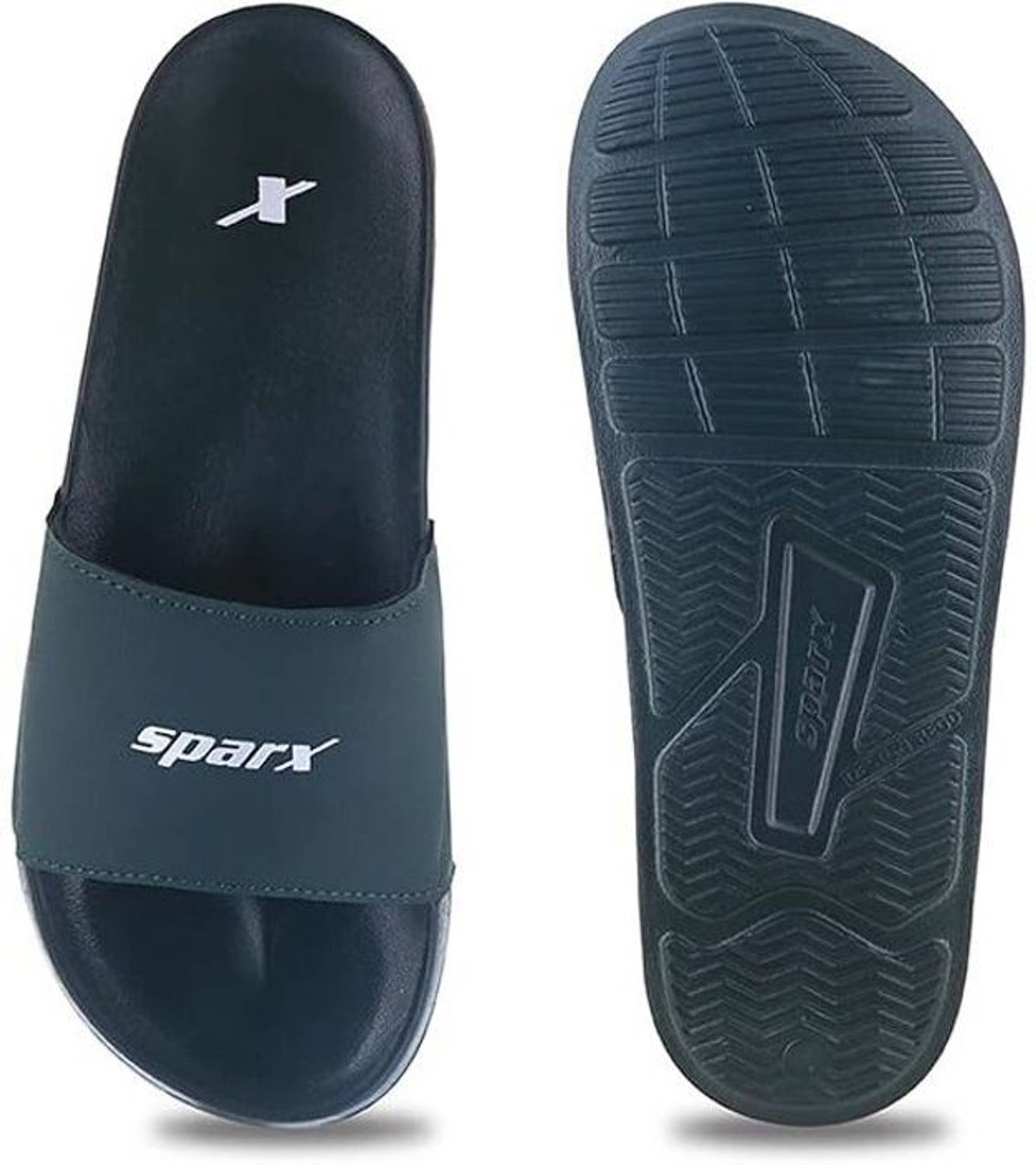 Sparx Men Slides Blue - Image 4
