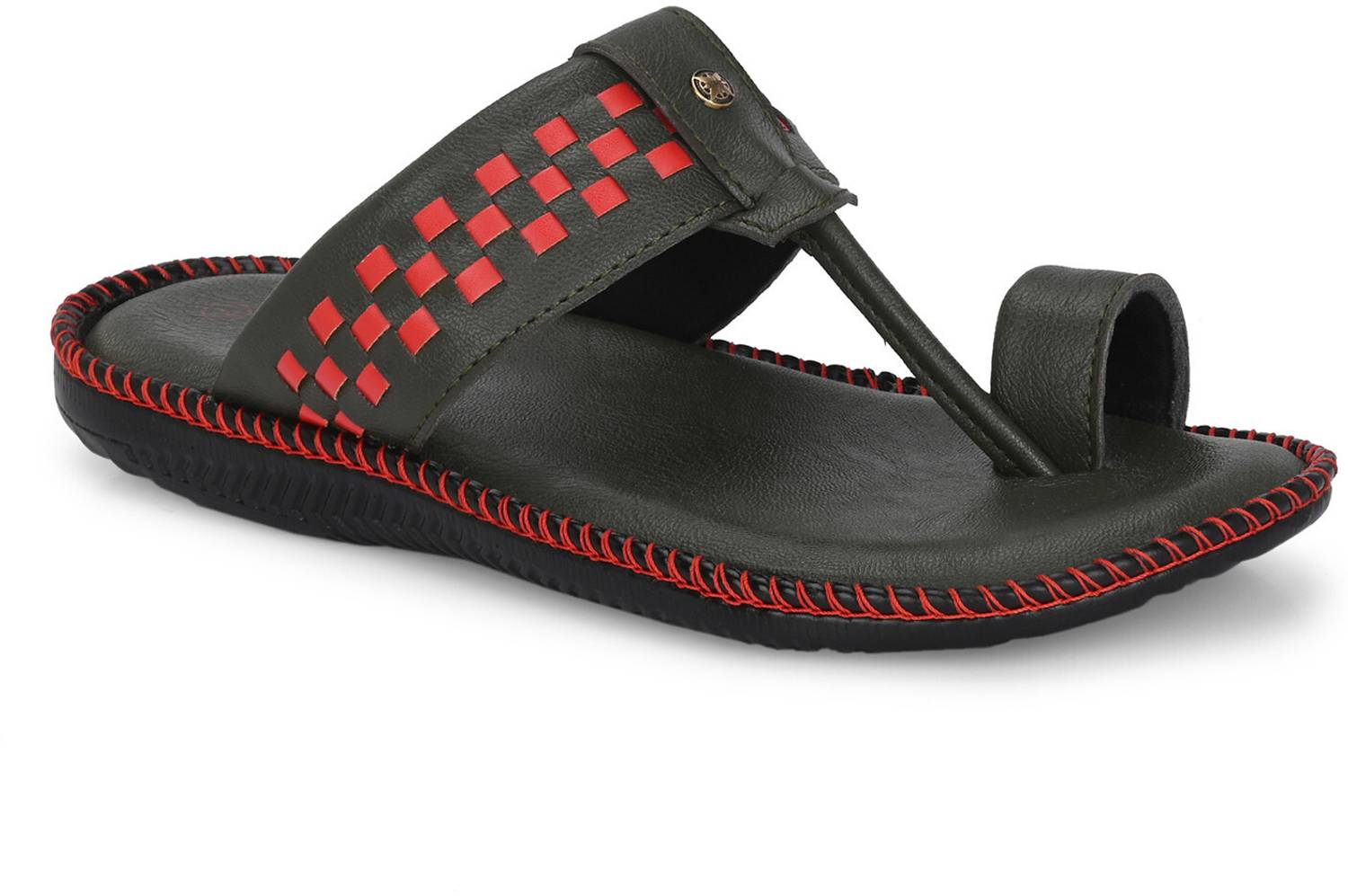 Azzaro Black Men Slippers