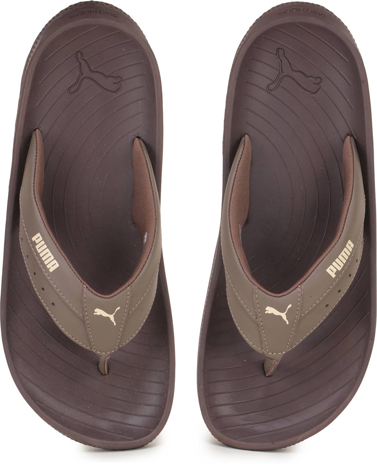 PUMA Men Brown Flip Flops - Image 4