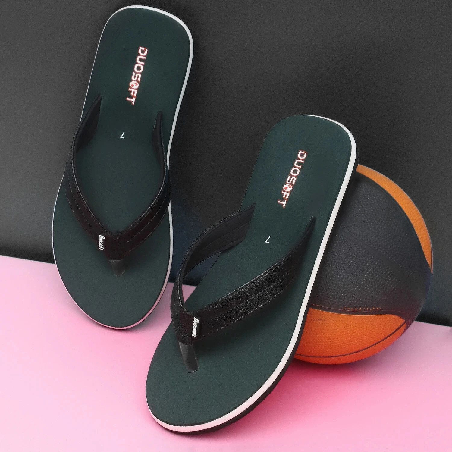 Image of DUOSOFT Men Doctor|Orthopedic|Lightweight|Antiskid Non Slip Slippers