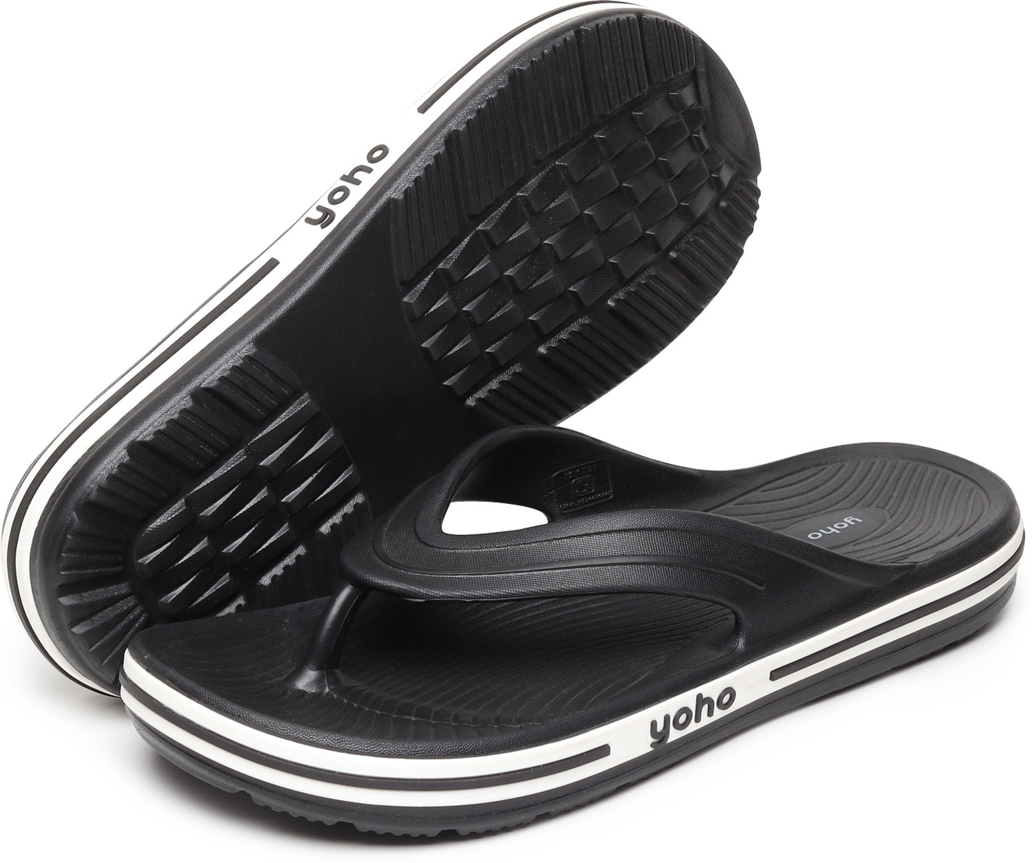 Image of yoho Men Grip Orthopedic Slippers for Men Waterproof Monsoon Footwear Footpharma Slippers