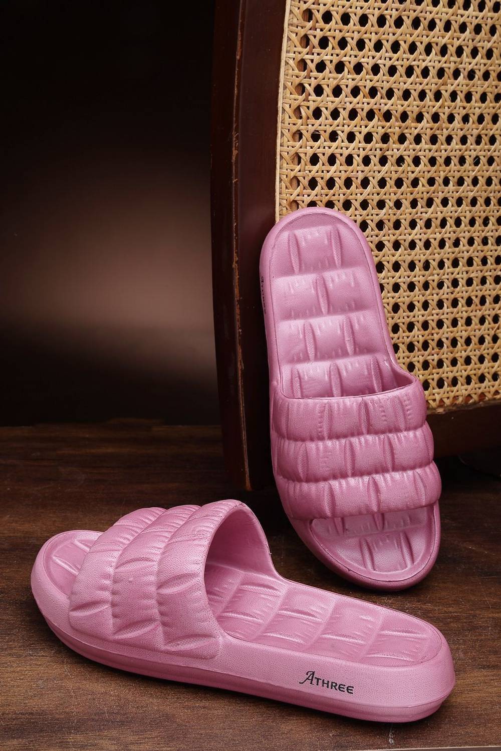 ATHREE Women Slides