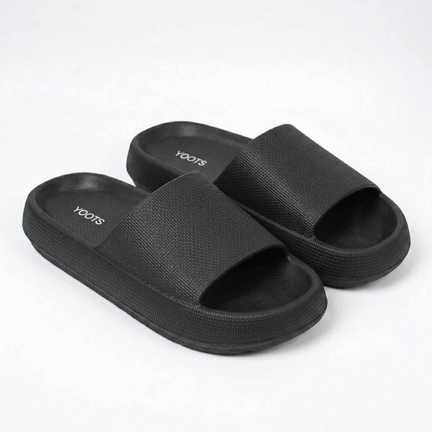 Yoots Men Slides Black - Image 5