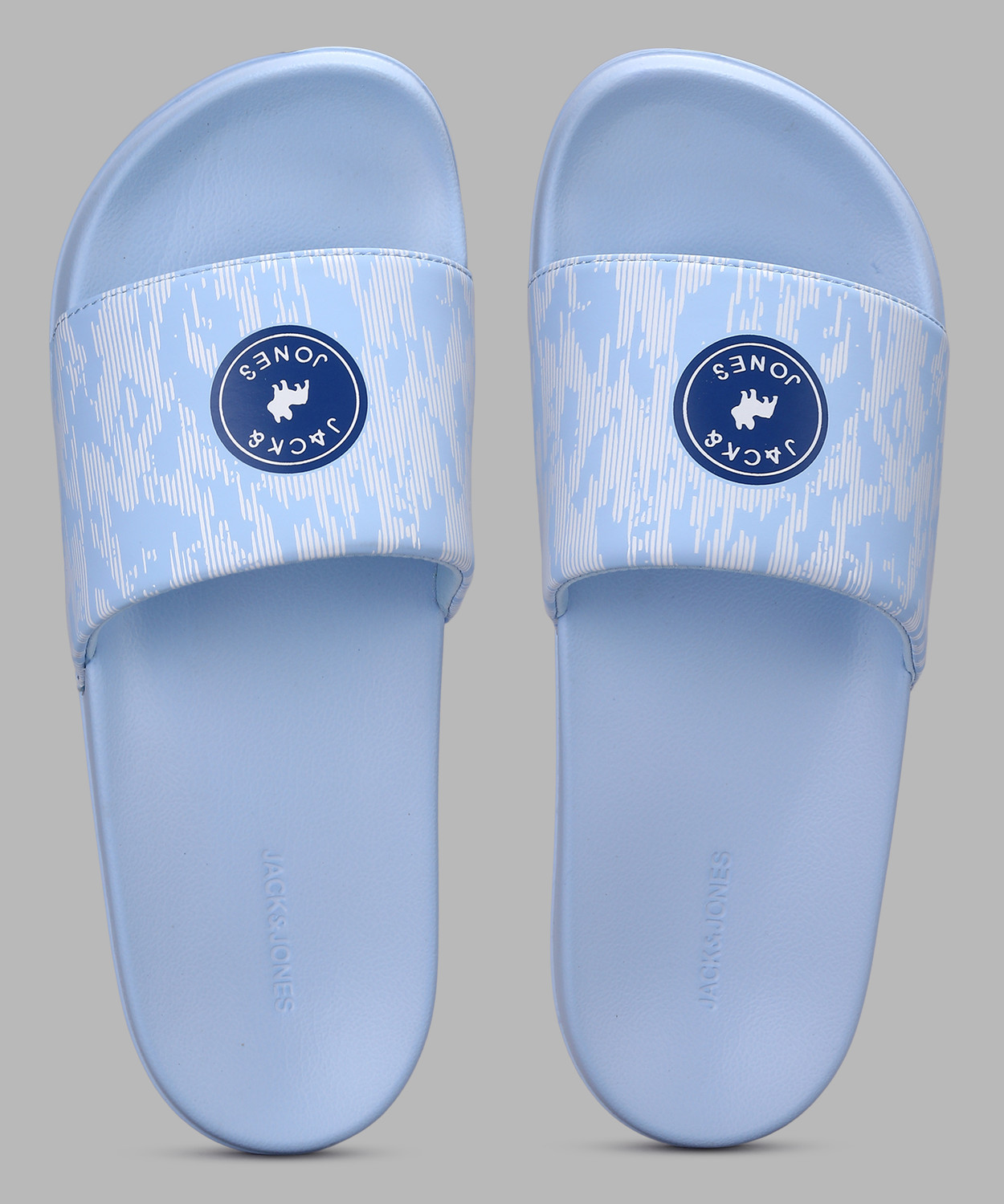 Image of JACK & JONES Men Slides (Purple, 10 Euro)