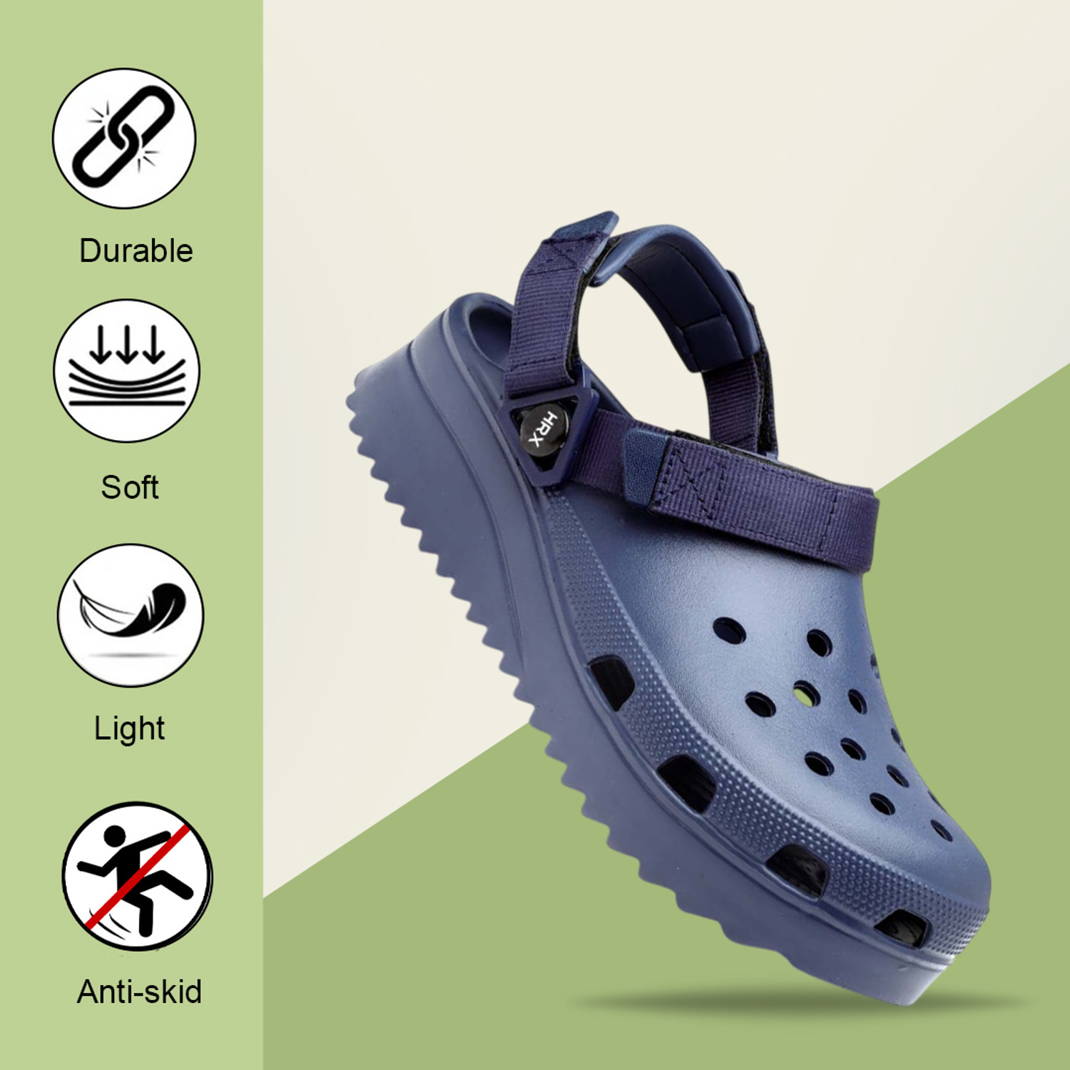 Image of HRX by Hrithik Roshan Men Clogs