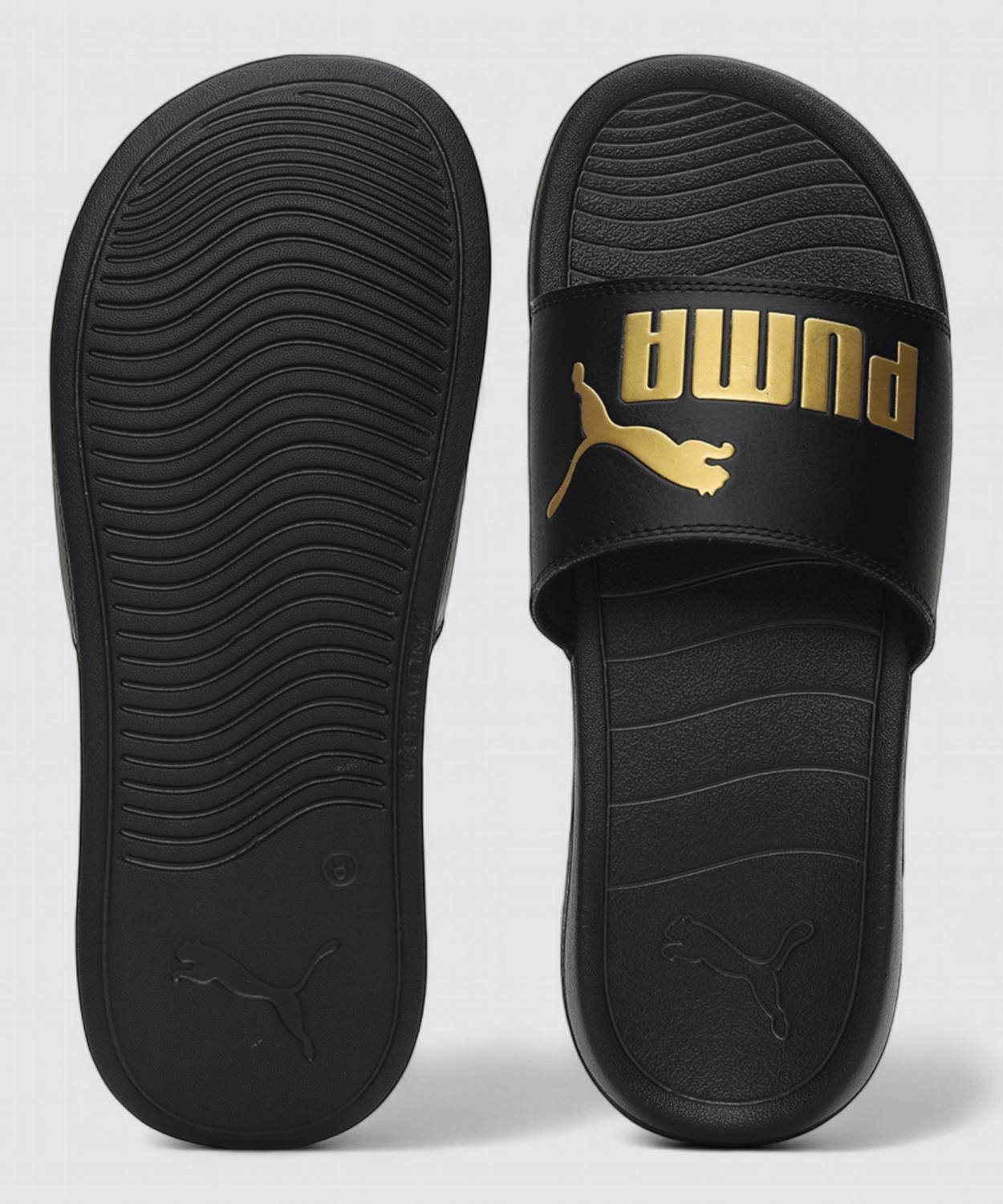 PUMA Men Popcat 20 RES Slides Black - Image 5
