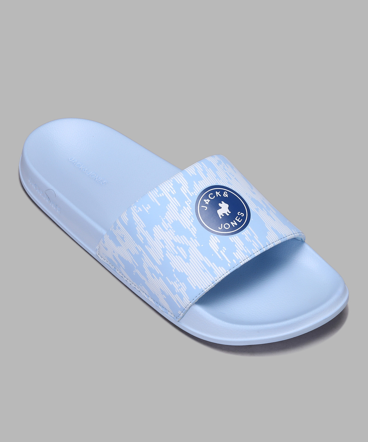 Image of JACK & JONES Men Slides (Purple, 10 Euro)