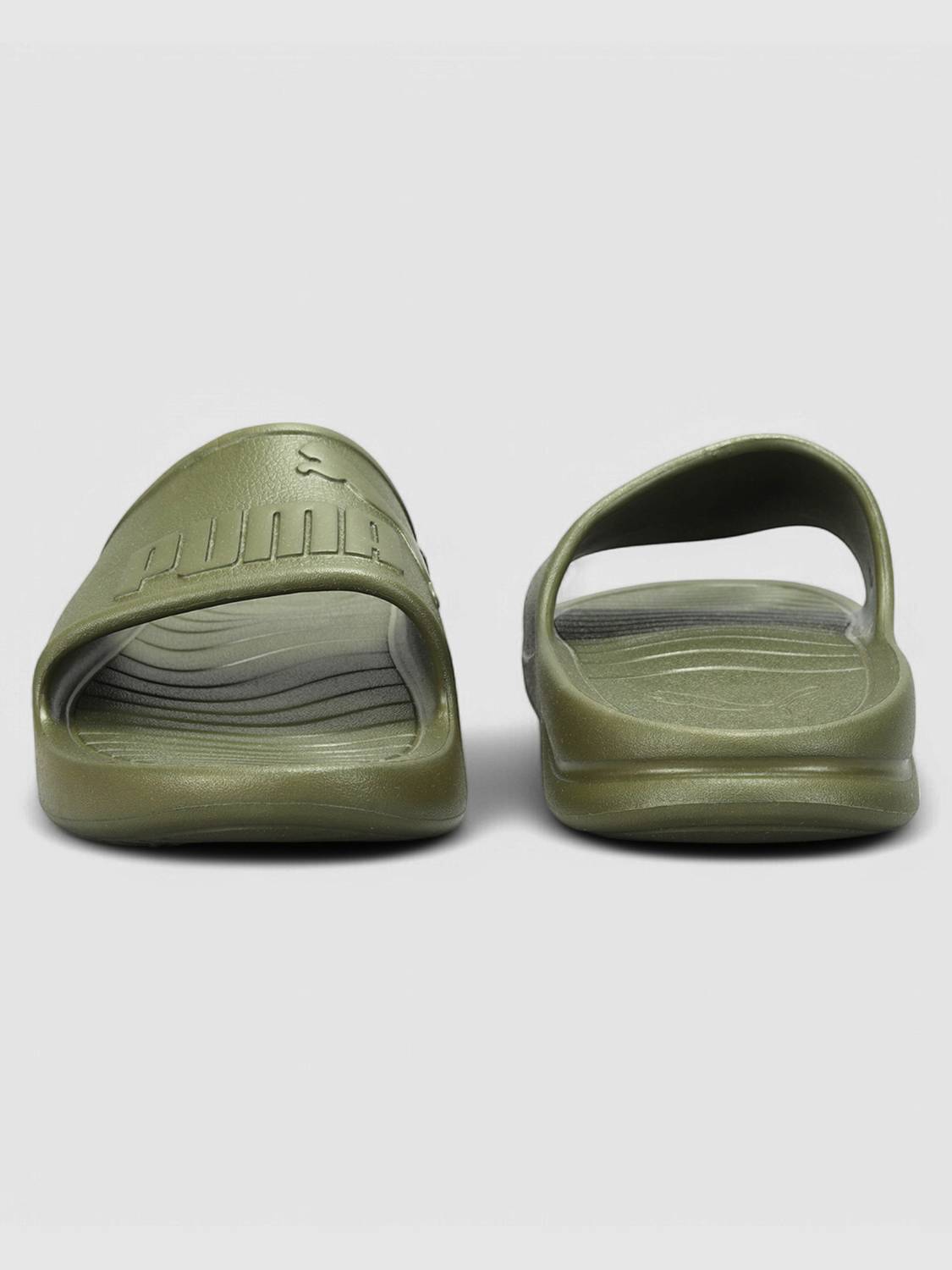 PUMA Men Popcat 20 Injex Res Slides Green - Image 5