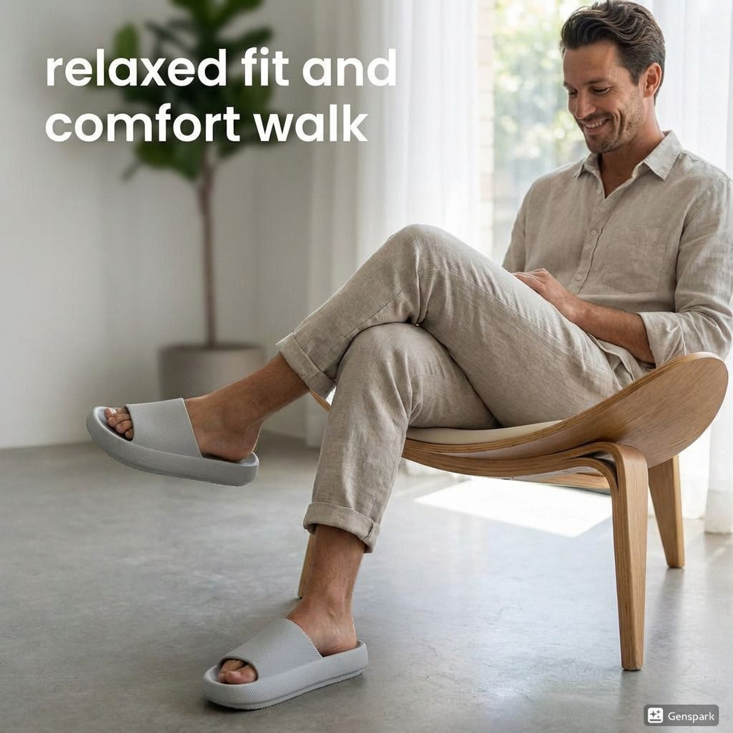 Image of JUSAN Men Flip Flops