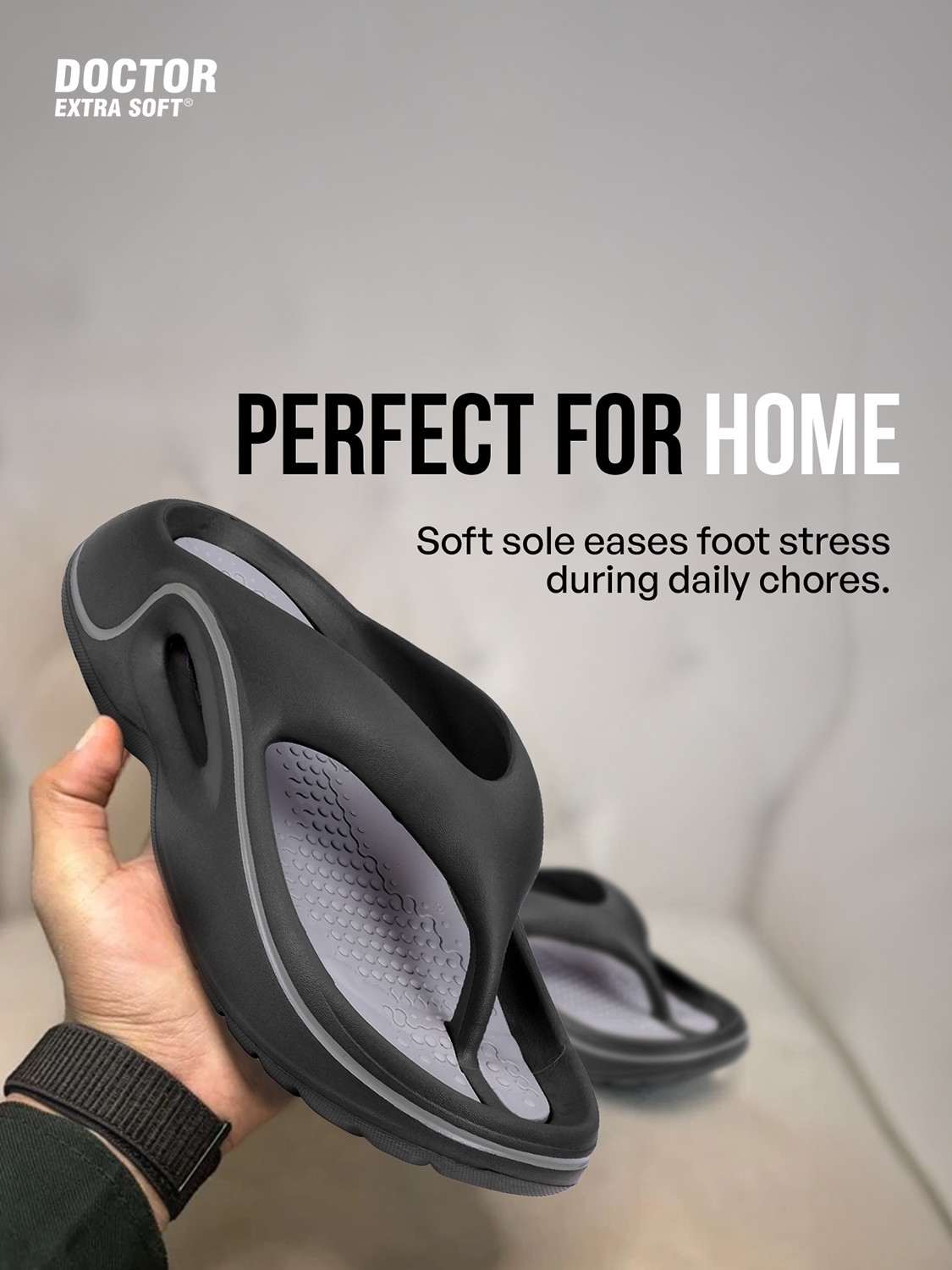 Image of DOCTOR EXTRA SOFT Men Flip Flops