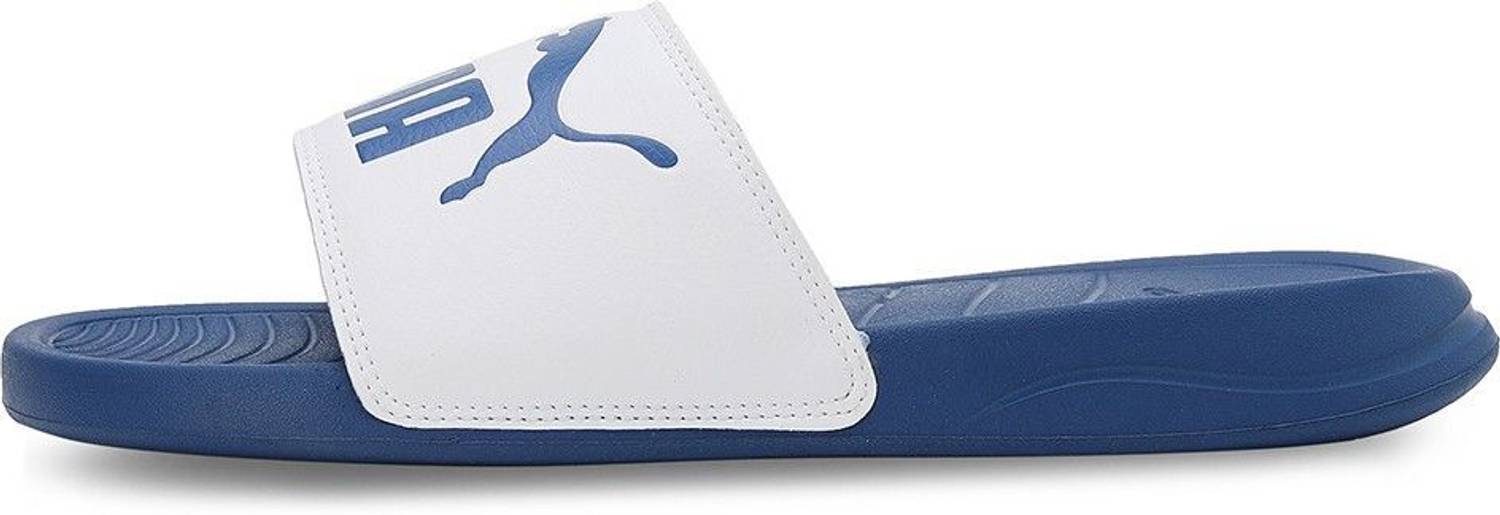 PUMA Men Popcat 20 RES Slides Blue - Image 4