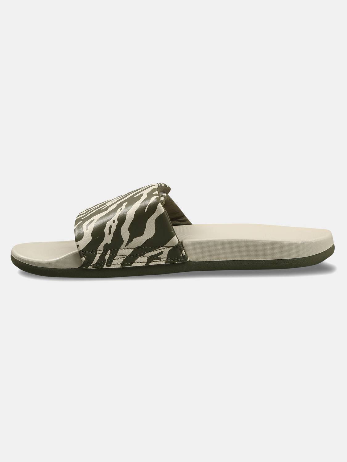 ADIDAS Unisex Beige Slides - Image 2