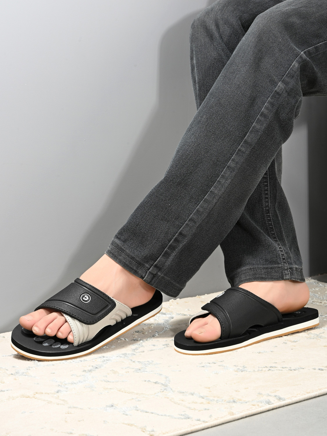 Image of DOCTOR FEEL SOFT Men PremiumComfort | SoftSole | ArchSupport | Lightweight | EverydayWalkingSlippers Flip Flops