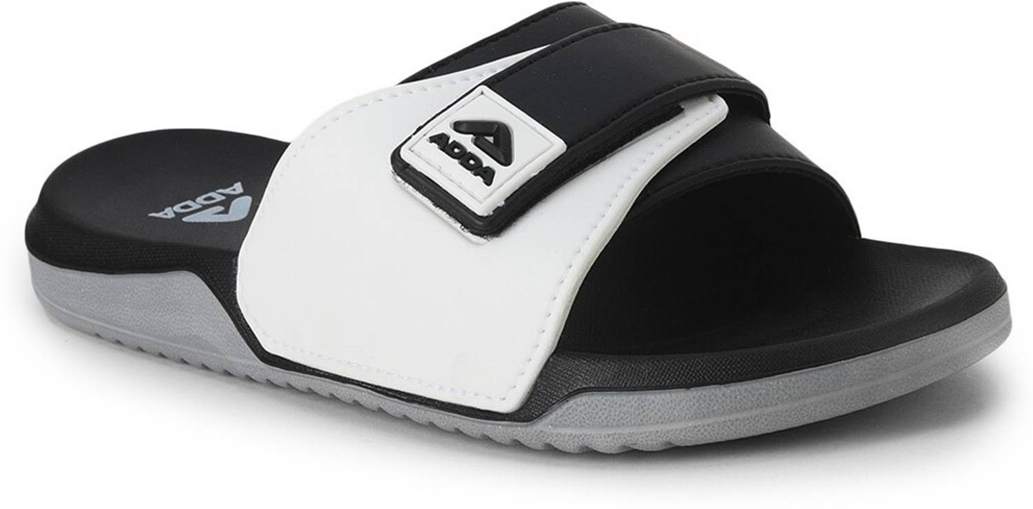 Adda Men Black Slides - Image 3