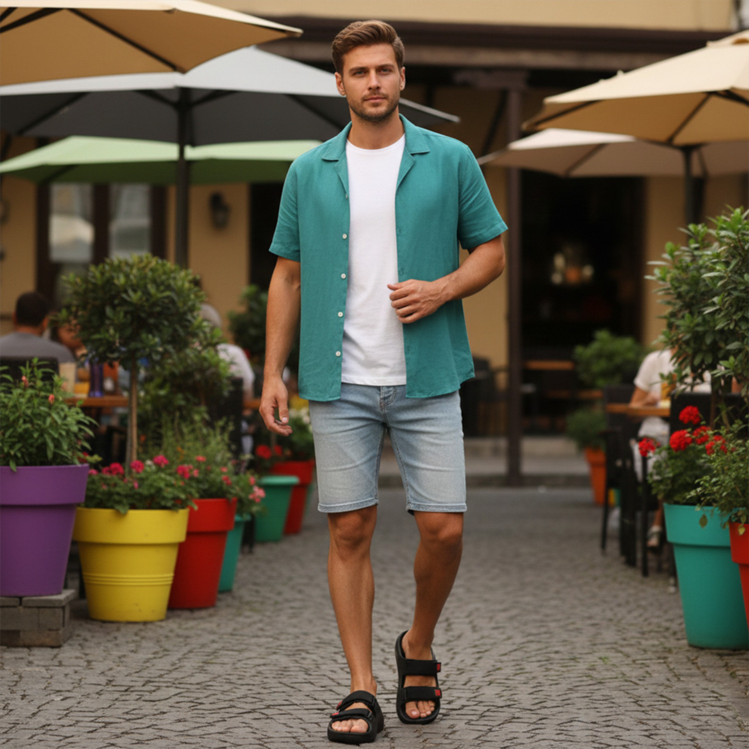 Image of BERSACHE Men Flip Flops