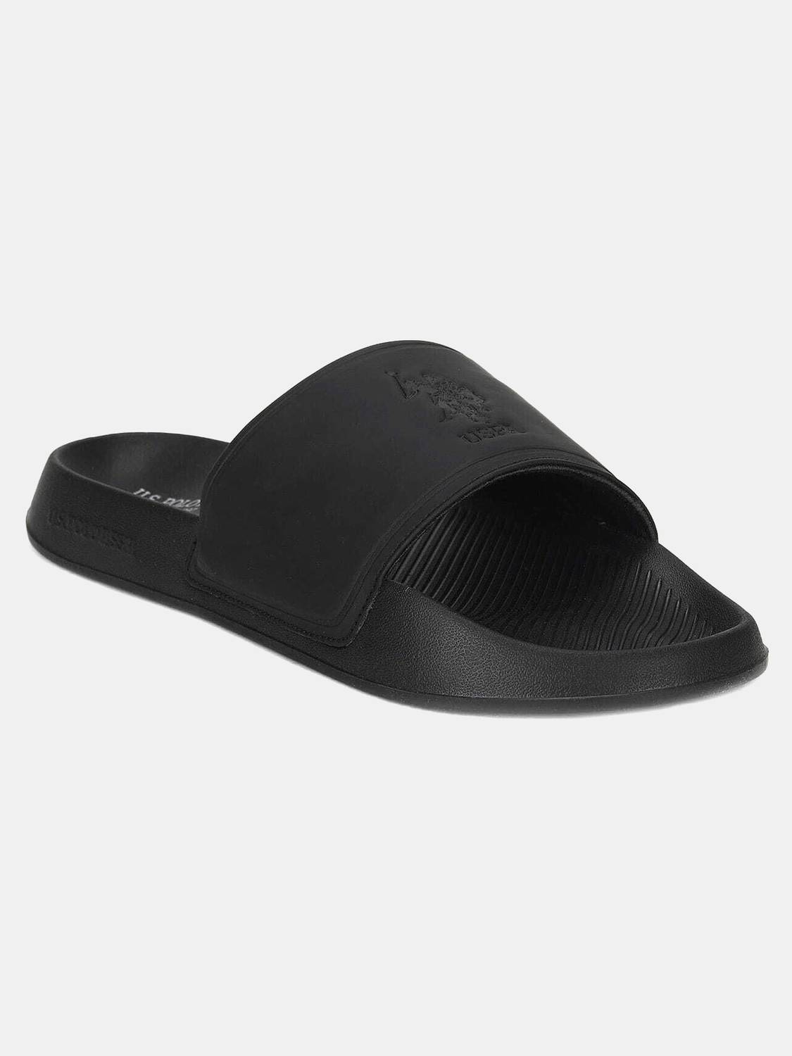 U.S. POLO ASSN. Men Black Slides - Image 3