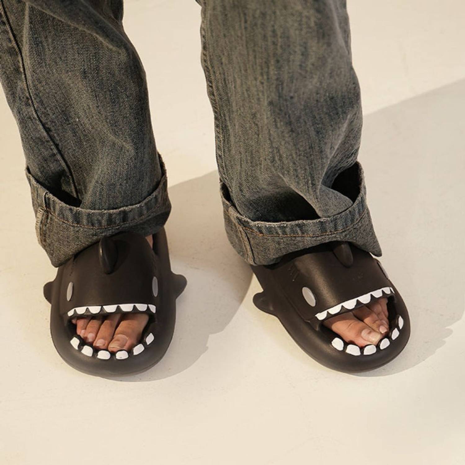 Loox.In Men Black Slippers - Image 4