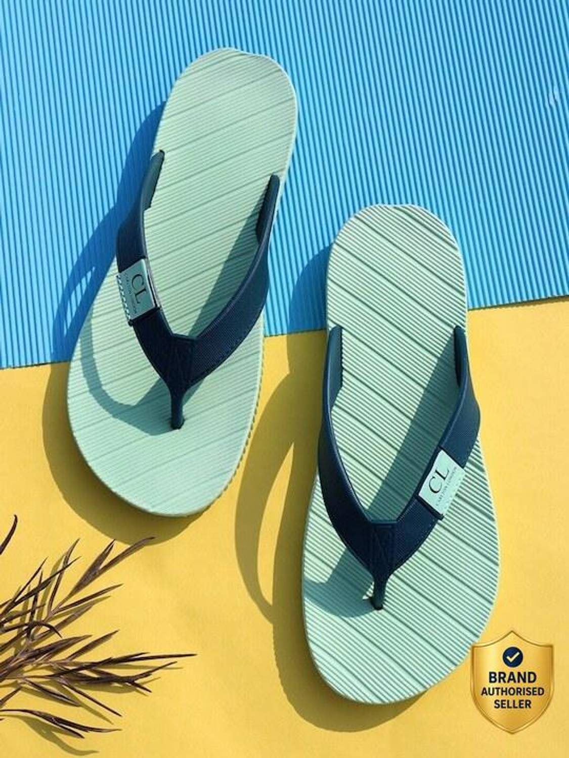CARLTON LONDON Women Women's Comfort Textured Sole Thong Slippers Flip Flops