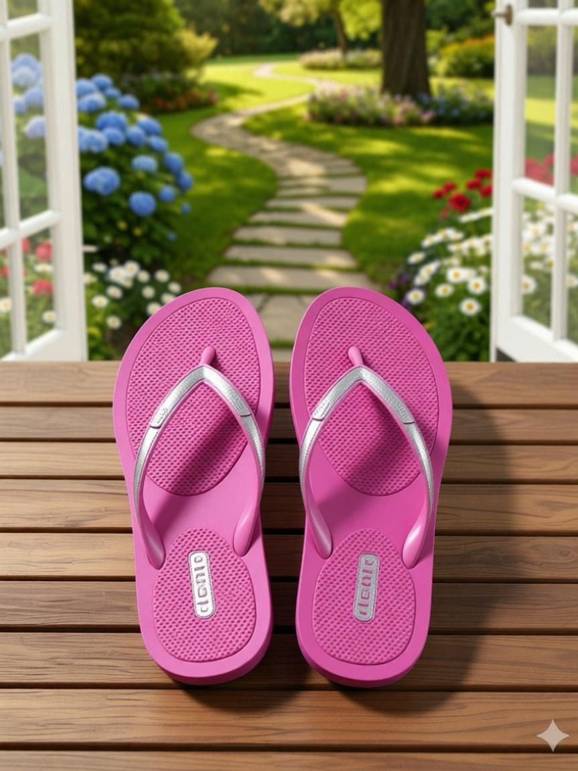 Image of Lehar Women Soft and Comfortable Orthopedic Pain Relief Flip Flops