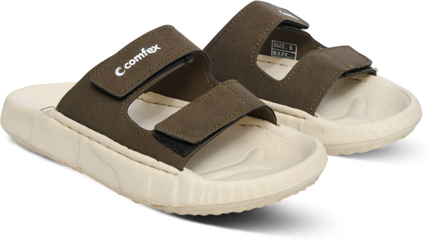 Comfex Unisex Slides Beige - Image 1