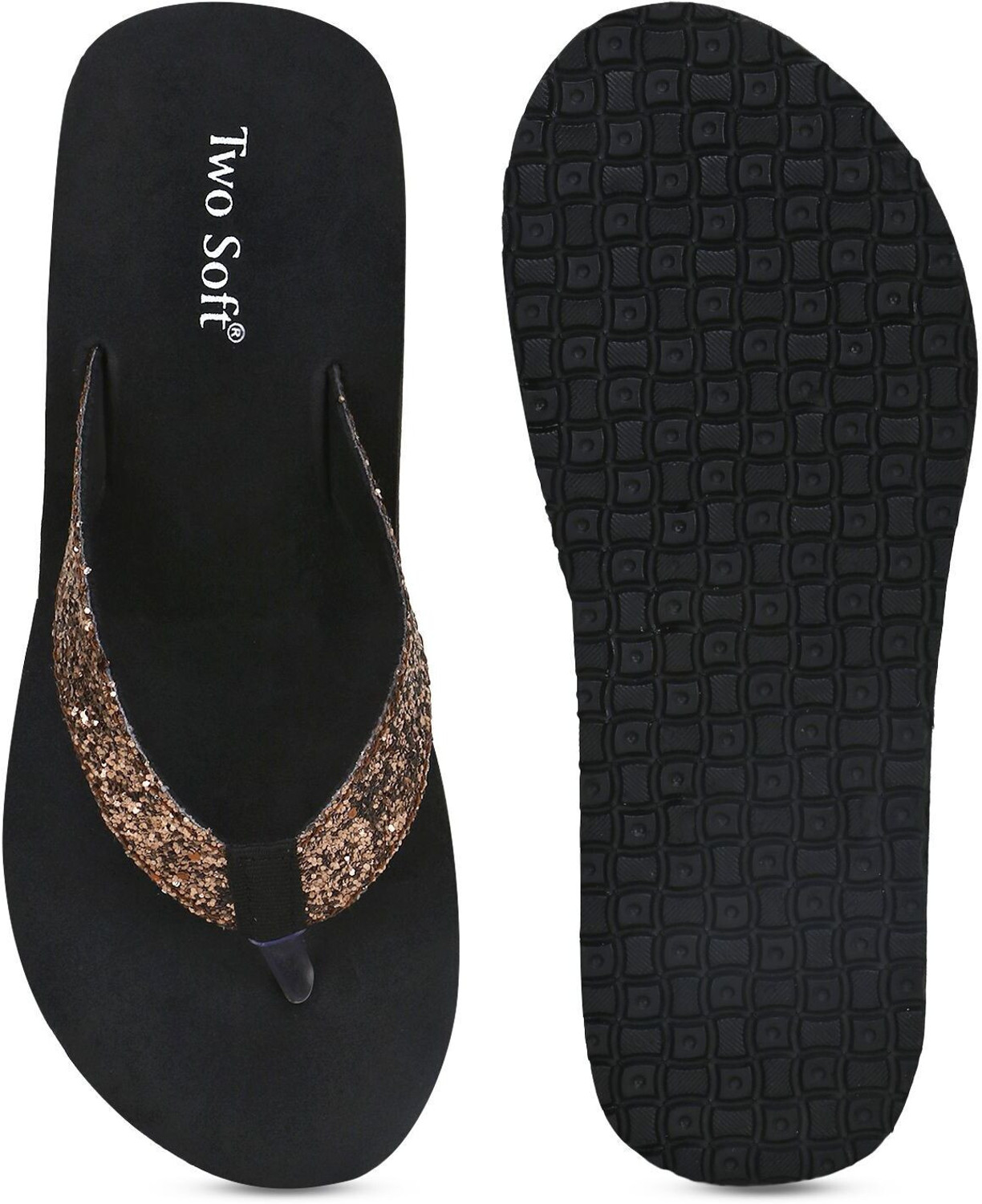 Image of Flopsie Combo Pack of 2 Stylish Casual Soft Comfortable daily use Women Sandals