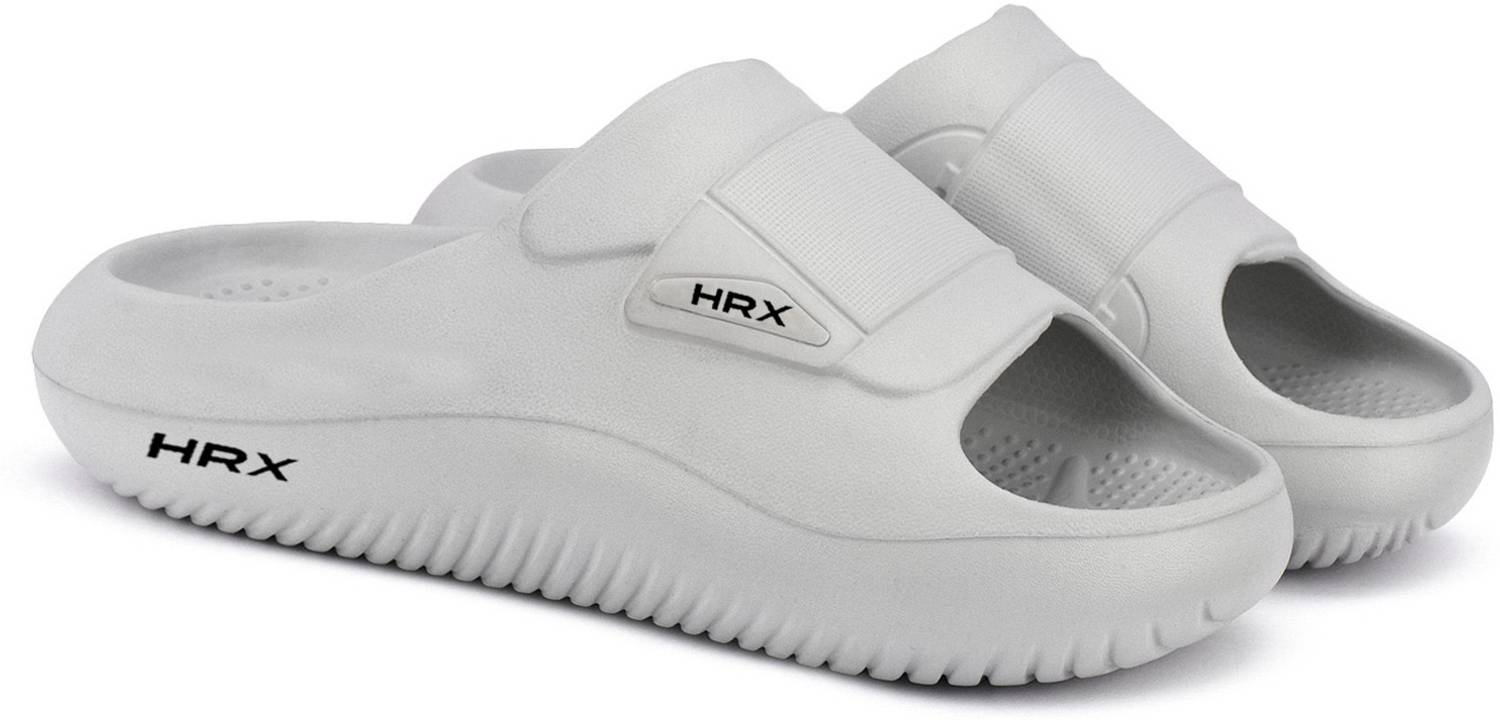 HRX by Hrithik Roshan Men Gray Slippers - Image 5