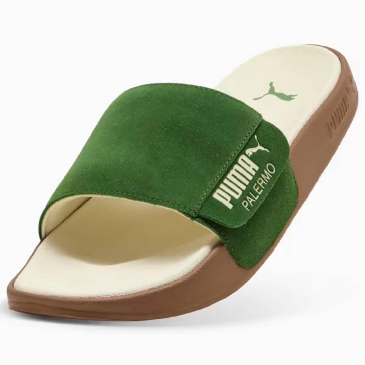 PUMA Men Green Slides - Image 5