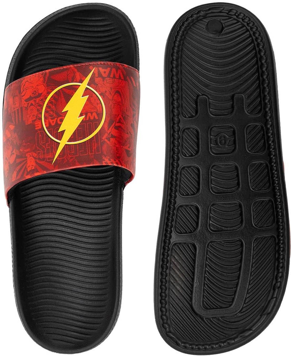 bacca bucci Men Red Slides - Image 5