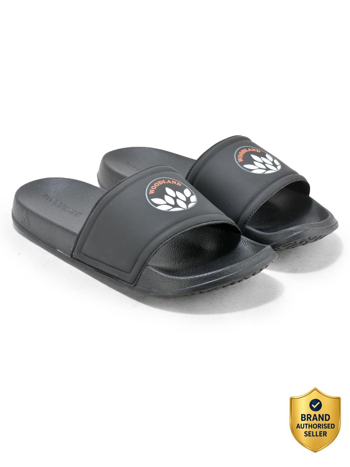 Image of WOODLAND Men Flip Flops (Black, 11)
