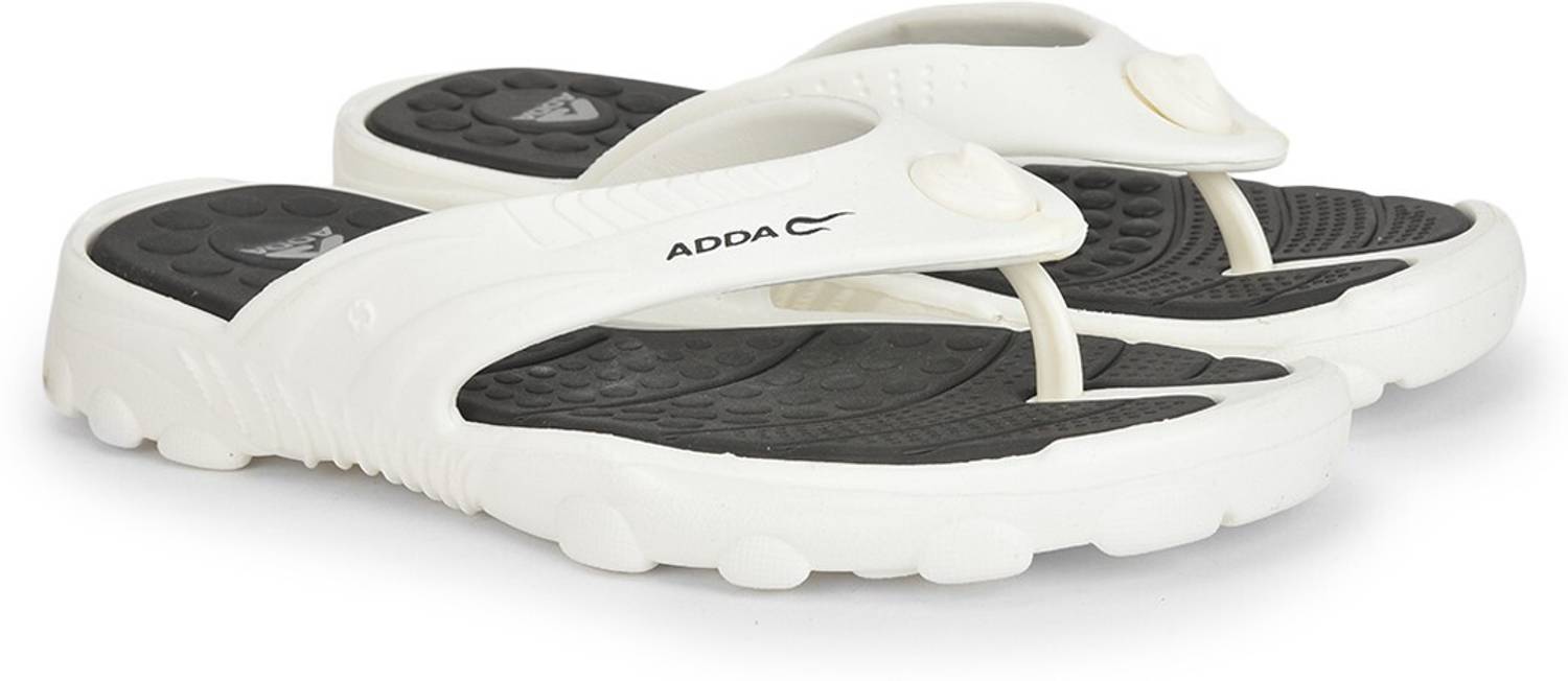 Adda Men Black Flip Flops - Image 4