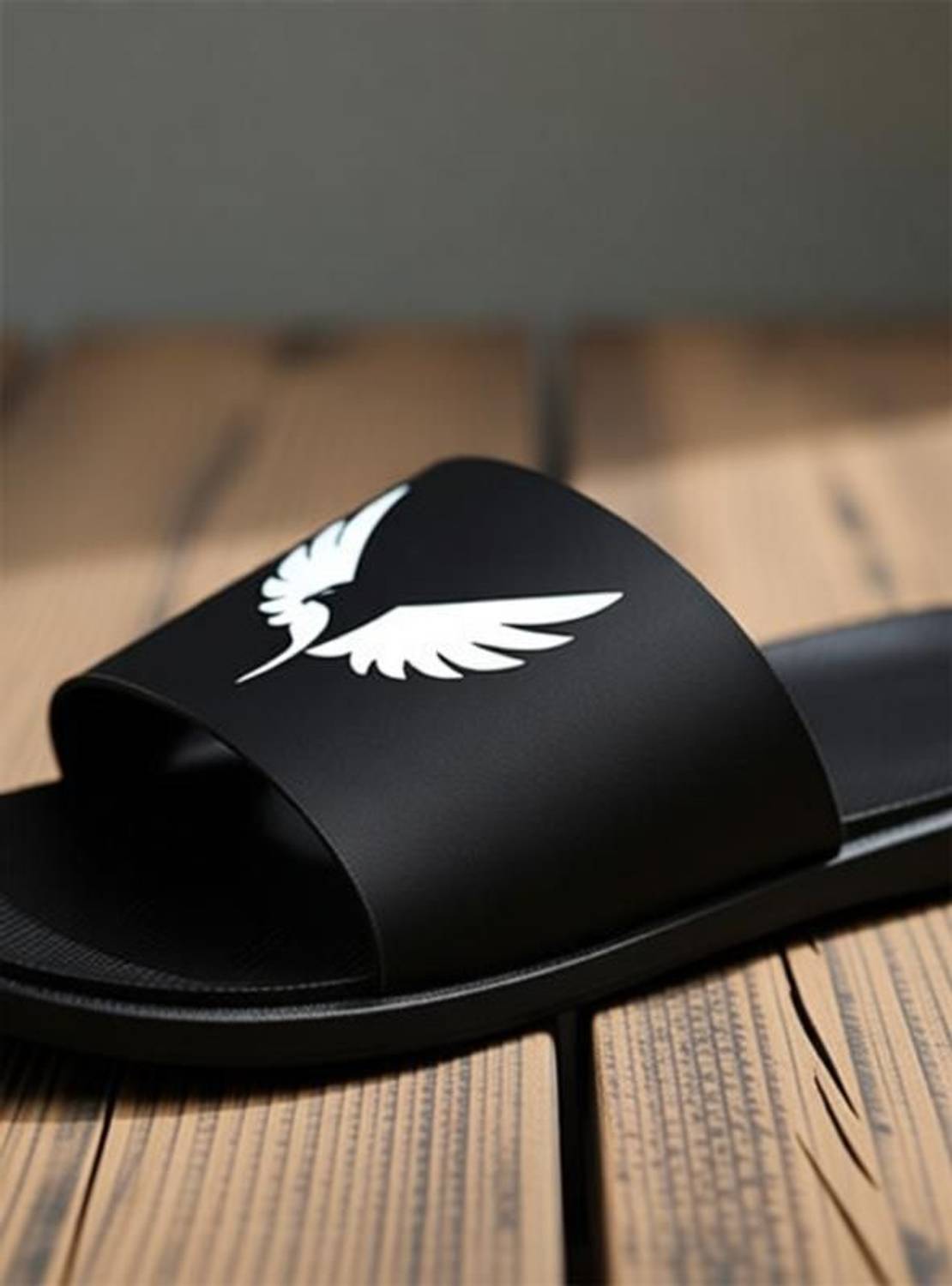 Cloker Men Black Flip Flops - Image 3