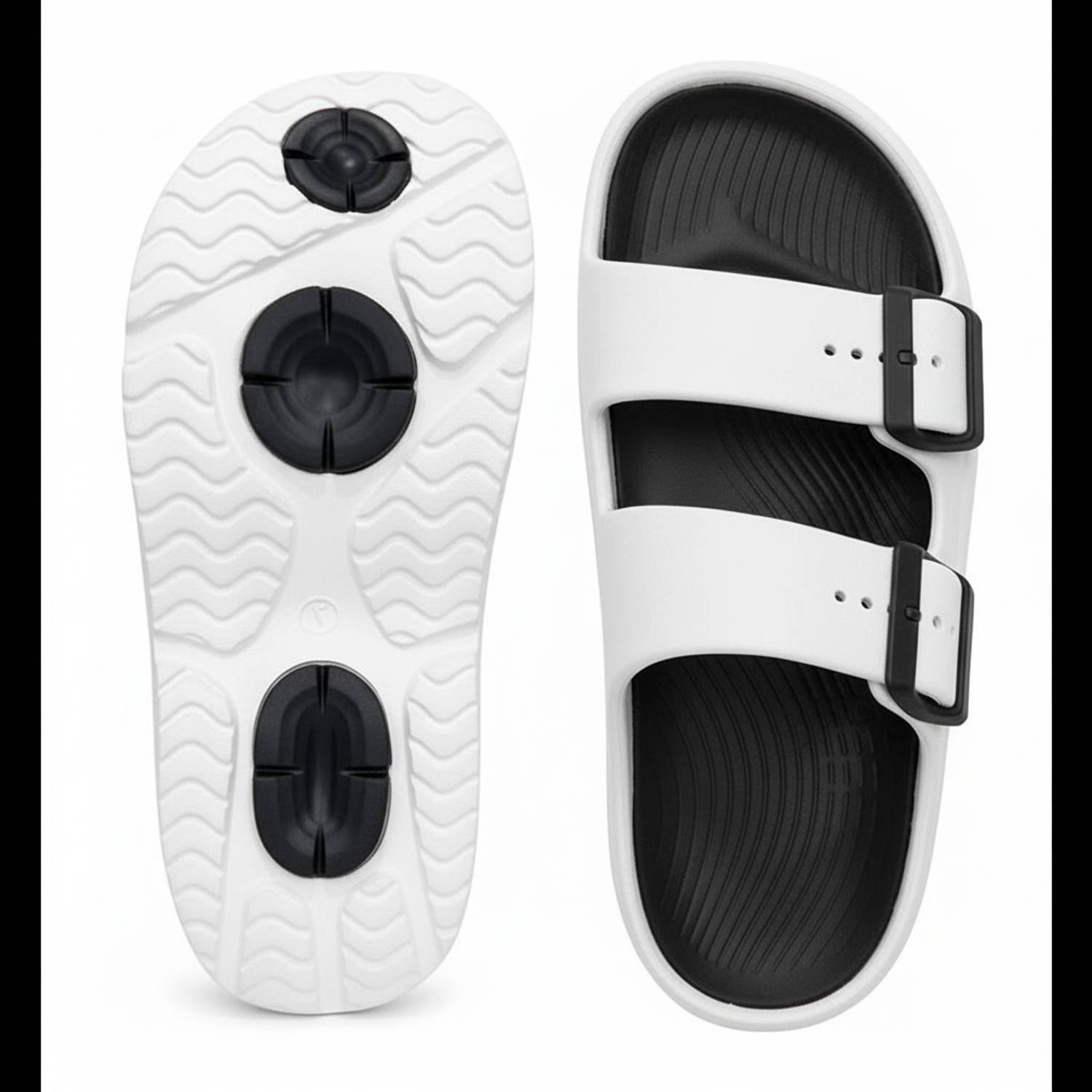 Smoothlite Soft EVA Double Strap Sandals - Image 2
