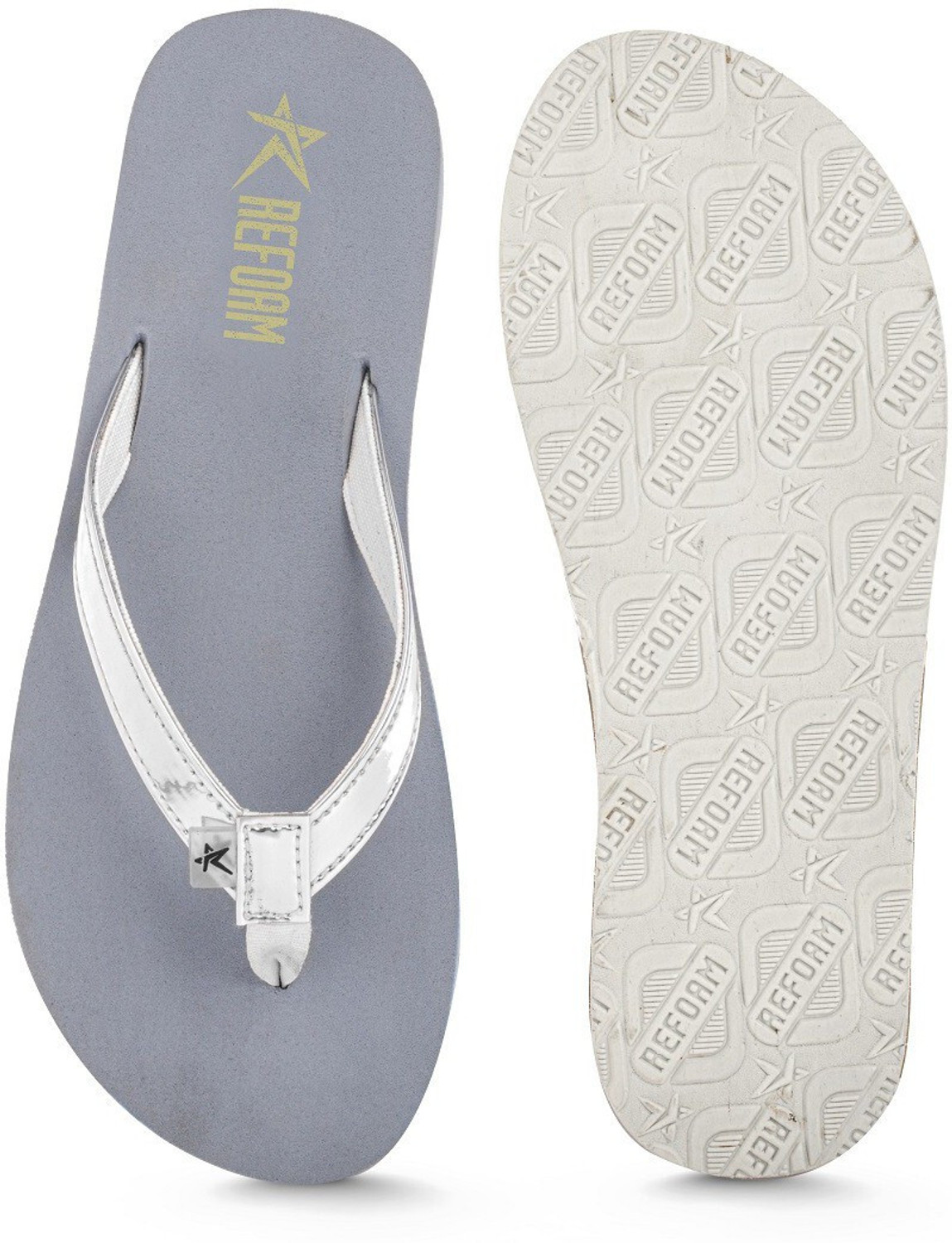 Image of REFOAM Women GN-04(W) |Textile| Slip-On | Solid | Casual | Lightweight | Outdoor Flip Flops